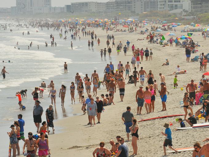 Spring Break 2024 Florida Beaches Kyle Shandy