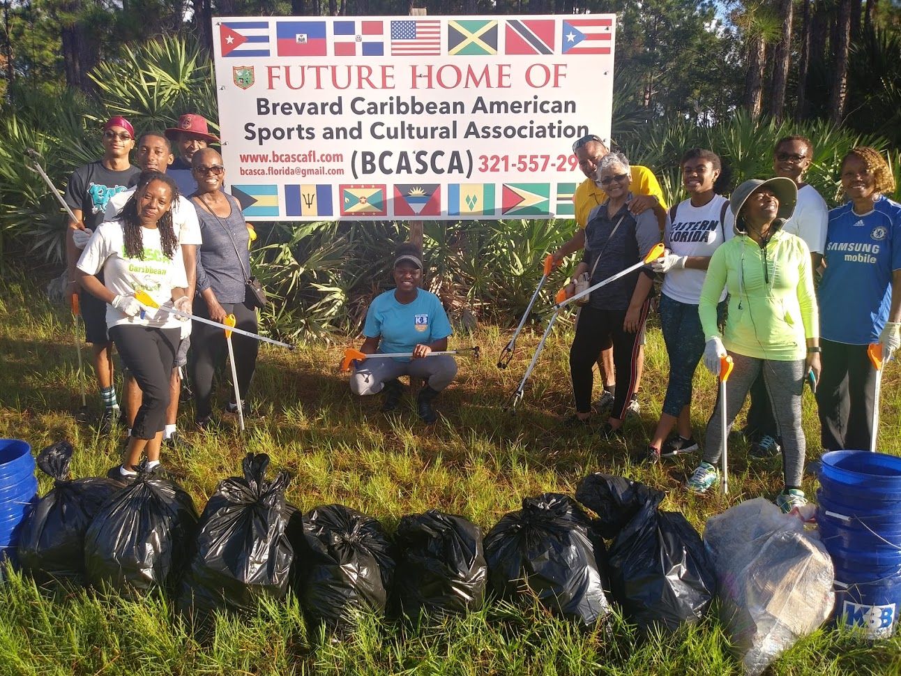 Brevard Caribbean American Sports and Cultural Association - Emerson Rd NW Palm Bay - Adopt A Road