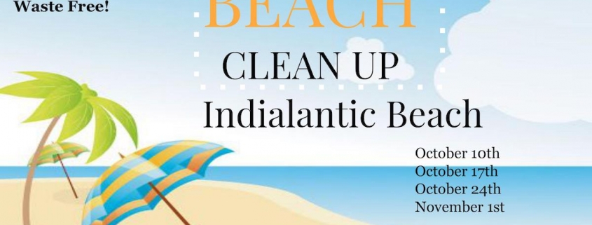 Indialantic beach clean up