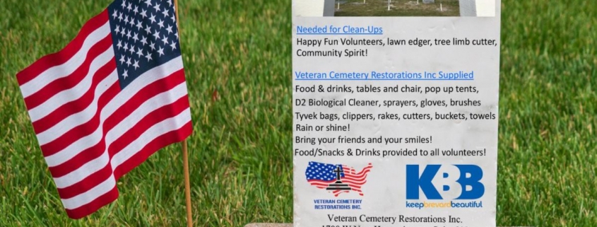 Remembering The Forgotten Veterans beautification event