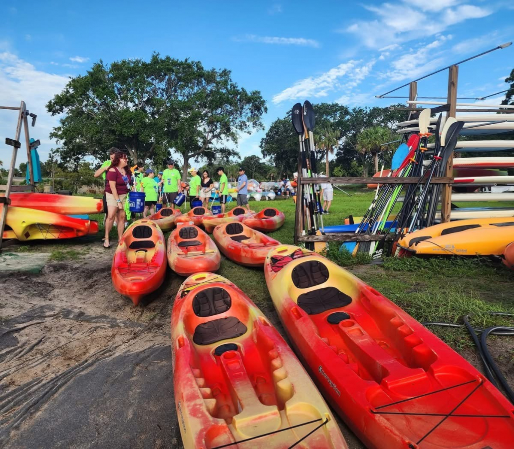 kayaks