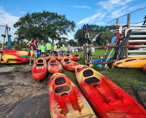 kayaks